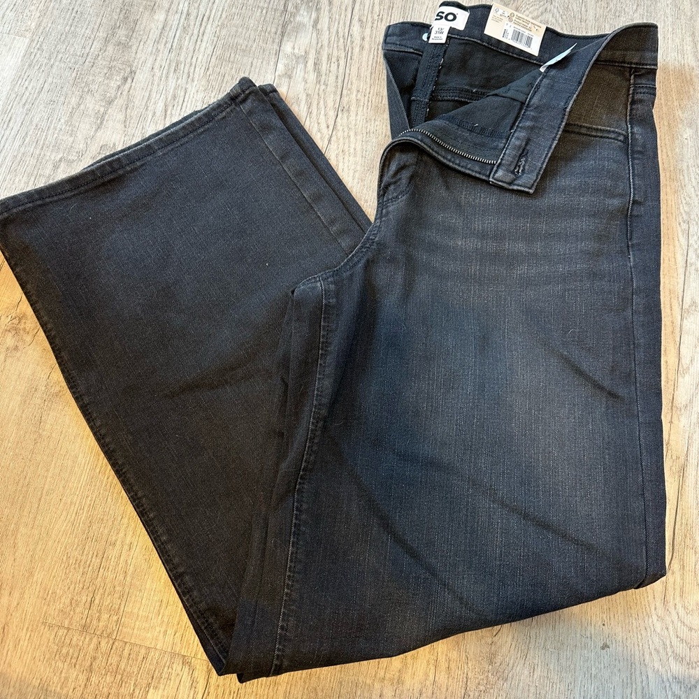 SO Women’s Black High Rise Wide Leg, Superstretch